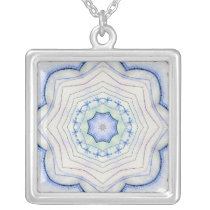 Mandala del aire de cuatro elementos collares