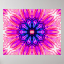 Mandala del ángel posters