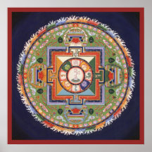 Mandala del POSTER de la compasión - saliendo del 