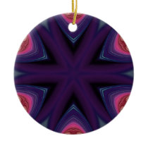 Mandala en púrpura y rosa adornos