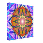 Mandala Lona Envuelta Para Galerías