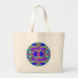 "Mandala multicolora de la mariposa " Bolsa
