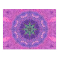 Mandala pintada suavidad del diario tarjetas postales