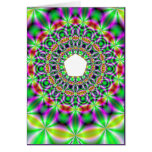 mandala psicodélica tarjetas