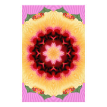 Mandala tropical papelería personalizada