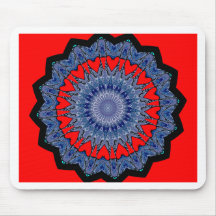 Mandalas de Digitaces Alfombrillas De Ratón