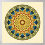 Mandalas de la confianza profunda, no. 9 posters