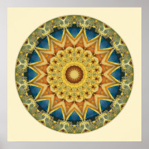 Mandalas de la confianza profunda, no. 9 posters