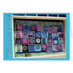 Mandalas en la ventana tarjeta