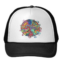 MandalaWeb's Ocean Gorro