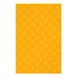 Mandarina de los huesos de pequeño perro papelería de diseño