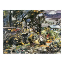 Manera de plata de Lovis Corinto Tarjetas Postales