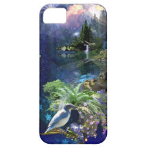 Manera del arrendajo azul iPhone 5 Case-Mate fundas
