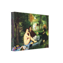 Manet - copia del alumerzo en la hierba 1863 impresiones de lienzo