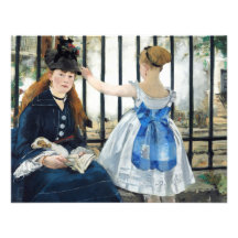 Manet las invitaciones ferroviarias anuncio personalizado
