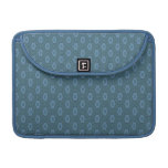 Manga azul de la aleta del carrito del modelo fundas macbook pro
