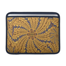 Manga de aire de Macbook de la mandala del ala de  Fundas Macbook Air