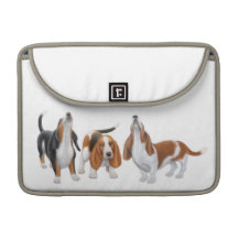 Manga de la aleta del carrito de los perros de Bas Funda Para Macbook Pro