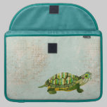 Manga de Macbook de la tortuga del jade fundas macbook