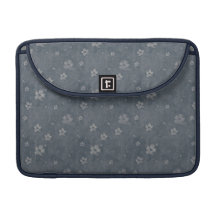 Manga de MacBook - diseño floral del Grunge Fundas Para Macbook Pro