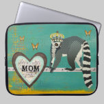Manga de rey Jullian Mom Teal Computer fundas de portátil