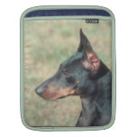 Manga del carrito del Pinscher miniatura Funda Para iPads