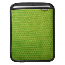 manga del iPad - boa verde Snakeskin Funda Para iPads