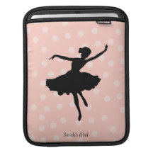 Manga del iPad de los puntos de la bailarina y del Fundas Para iPads