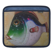Manga del iPad del carrito del pescado del solenoi Fundas Para iPads