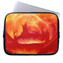 Manga del ordenador portátil con el rosa funda ordendadores