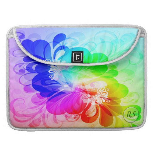 Manga floral de Mac Book de la moda 5 Fundas Para Macbooks