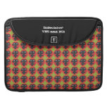 Manga indecisa de la aleta del carrito funda para macbooks