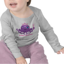 Manga larga de la princesa de la camisa púrpura li