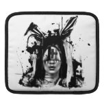 Manga oscura del iPad del conejito Fundas Para iPads