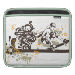 Manga urbana   del carrito del patinador funda para iPads