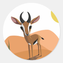 Mango el Gazelle Etiquetas