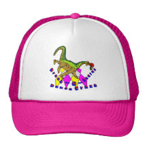 Manía de la danza de la Rotura-o-Saurus Gorras De Camionero
