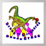 Manía de la danza de la Rotura-o-Saurus Poster