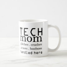 Manijas de la mamá de la tecnología todo taza dive