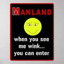 Manland - poster