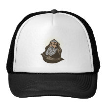 Mann Bart Kapuze man beard hood Netzkappen