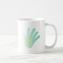 Mano curativa tazas