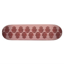 Mano de la alheña de Hamsa (rojo) Patines