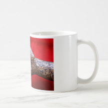 Mano de la alheña de Mehndi Taza De Café