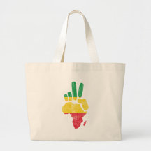 mano de la paz de Darfur África Bolsa De Mano