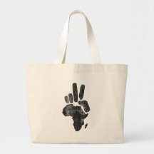 mano de la paz de Darfur África Bolsa De Mano