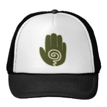 Mano del alcohol gorras