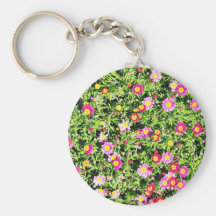 Manojo de margaritas minúsculas llavero personalizado