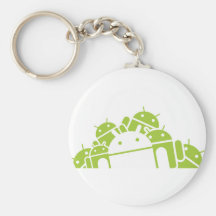 Manojos de Droids Llavero Personalizado