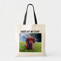 Manos apagado bolsas